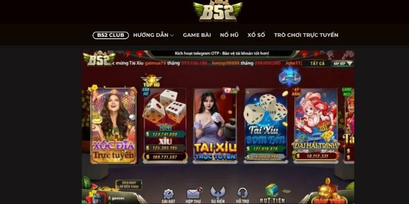 Những điều tạo nên sức hút cho B52 Club