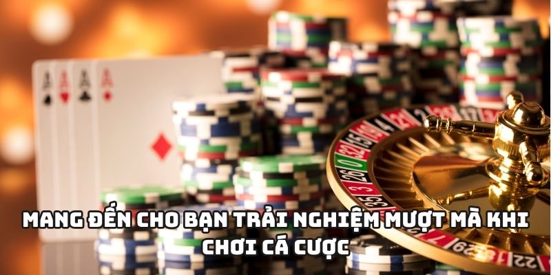 Mang đến cho bạn trải nghiệm mượt mà khi chơi cá cược