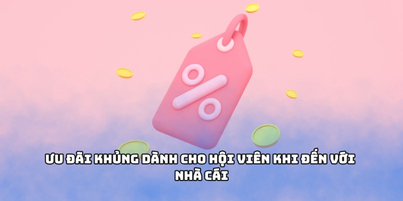 Ưu đãi khủng dành cho hội viên khi đến với nhà cái