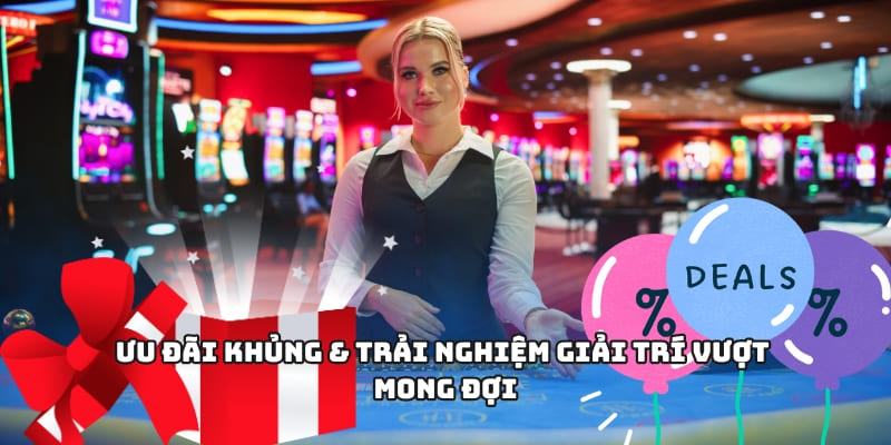 Ưu đãi khủng & trải nghiệm giải trí vượt mong đợi