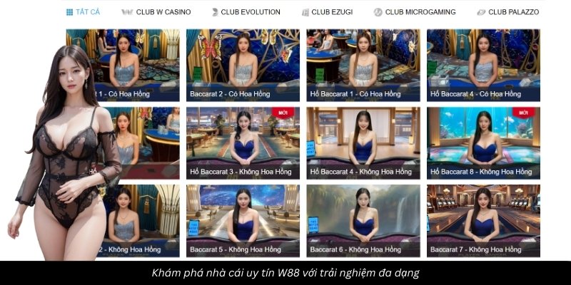 Khám phá nhà cái uy tín W88 với trải nghiệm đa dạng