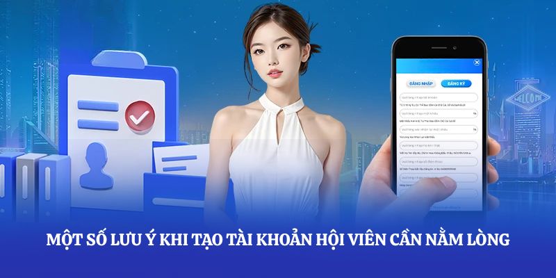 Một số lưu ý khi tạo tài khoản hội viên cần nằm lòng