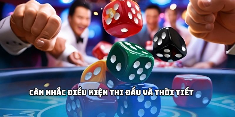 Điều kiện thời tiết nên cân nhắc